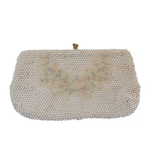 Butterfly Beaded Purse‎ Handbag
